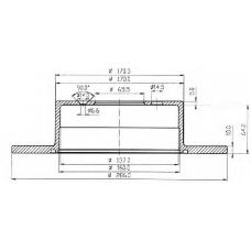 BDC4680 QUINTON HAZELL Тормозной диск