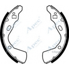 SHU473 APEC Тормозные колодки
