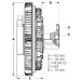 0720002016 BERU Сцепление, вентилятор радиатора