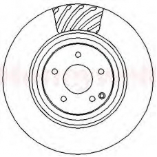 562358B BENDIX Тормозной диск