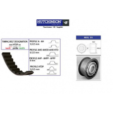 KH 30 HUTCHINSON Комплект ремня грм