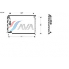 VO5083 AVA Конденсатор, кондиционер