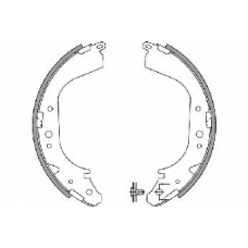 31151 SPIDAN Комплект тормозных колодок