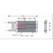 5014401 KUHLER SCHNEIDER Радиатор, охлаждение двигател