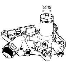 VKPC 86201 SKF Водяной насос