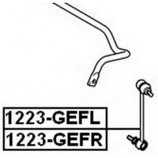 1223-GEFL ASVA Тяга / стойка, стабилизатор