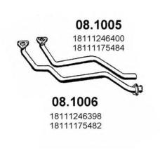 08.1005 ASSO Труба выхлопного газа