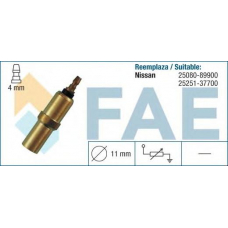 32150 FAE Датчик, температура охлаждающей жидкости