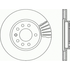 BDR1418.20 OPEN PARTS Тормозной диск