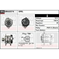 DRA2074 DELCO REMY Генератор