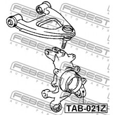 TAB-021Z FEBEST Втулка, рычаг колесной подвески