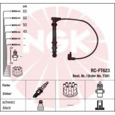 7381 NGK Комплект проводов зажигания