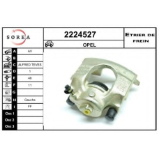 2224527 EAI Тормозной суппорт