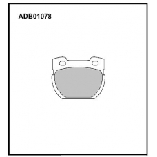ADB01078 Allied Nippon Тормозные колодки