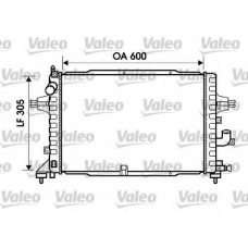 734380 VALEO Радиатор, охлаждение двигателя