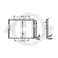 8167002 DIEDERICHS Конденсатор, кондиционер