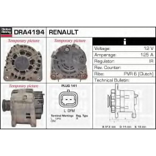 DRA4194 DELCO REMY Генератор