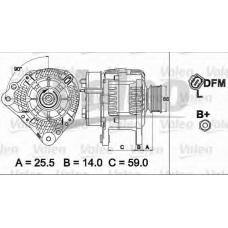 437513 VALEO Генератор