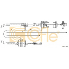 11.3066 COFLE Трос, управление сцеплением