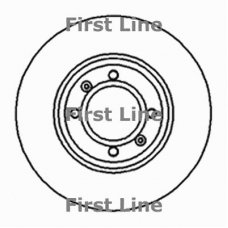 FBD100 FIRST LINE Тормозной диск