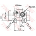 BWF128 TRW Колесный тормозной цилиндр