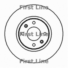 FBD875 FIRST LINE Тормозной диск