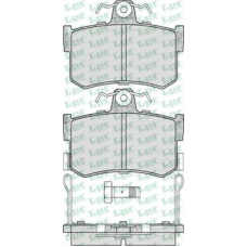 05P654 LPR Комплект тормозных колодок, дисковый тормоз