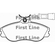 FBP1181 FIRST LINE Комплект тормозных колодок, дисковый тормоз