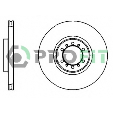 5010-1212 PROFIT Тормозной диск