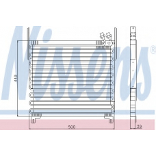 94144 NISSENS Конденсатор, кондиционер