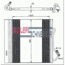 0335301 KUHLER SCHNEIDER Конденсатор, кондиционер