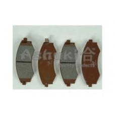 1080-7130 ASHUKI Комплект тормозных колодок, дисковый тормоз
