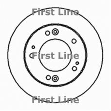 FBD1209 FIRST LINE Тормозной диск