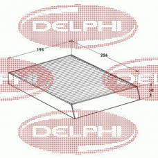 TSP0325084 DELPHI Фильтр, воздух во внутренном пространстве