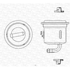 213908350300 MAGNETI MARELLI Топливный фильтр