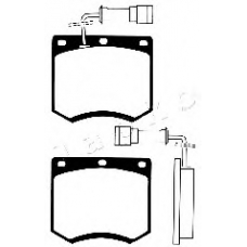 50378 JAPKO Комплект тормозных колодок, дисковый тормоз