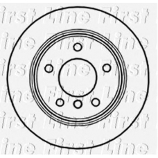 FBD1791 FIRST LINE Тормозной диск