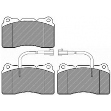 FDB1794 FERODO Комплект тормозных колодок, дисковый тормоз
