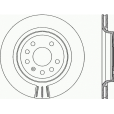 BDR1992.20 OPEN PARTS Тормозной диск