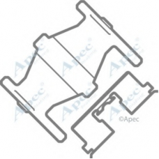 KIT450 APEC Комплектующие, тормозные колодки