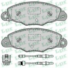 05P1103 LPR Комплект тормозных колодок, дисковый тормоз