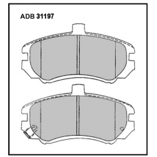 ADB31197 Allied Nippon Тормозные колодки