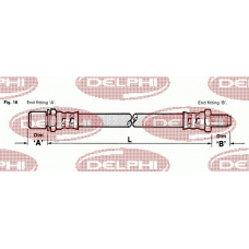 LH2159 DELPHI Тормозной шланг