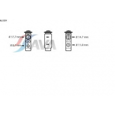 AL1024 AVA Расширительный клапан, кондиционер