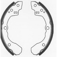 BS694 QUINTON HAZELL Комплект тормозных колодок