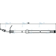 HOS3673 APEC Тормозной шланг