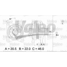 436677 VALEO Генератор