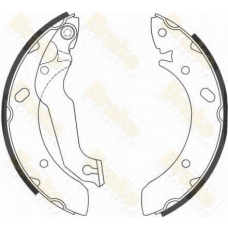 SH2603 BRAKE ENGINEERING Комплект тормозных колодок