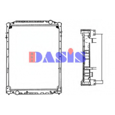 460390N AKS DASIS Радиатор, охлаждение двигателя