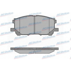 AC892481D AC Delco Комплект тормозных колодок, дисковый тормоз